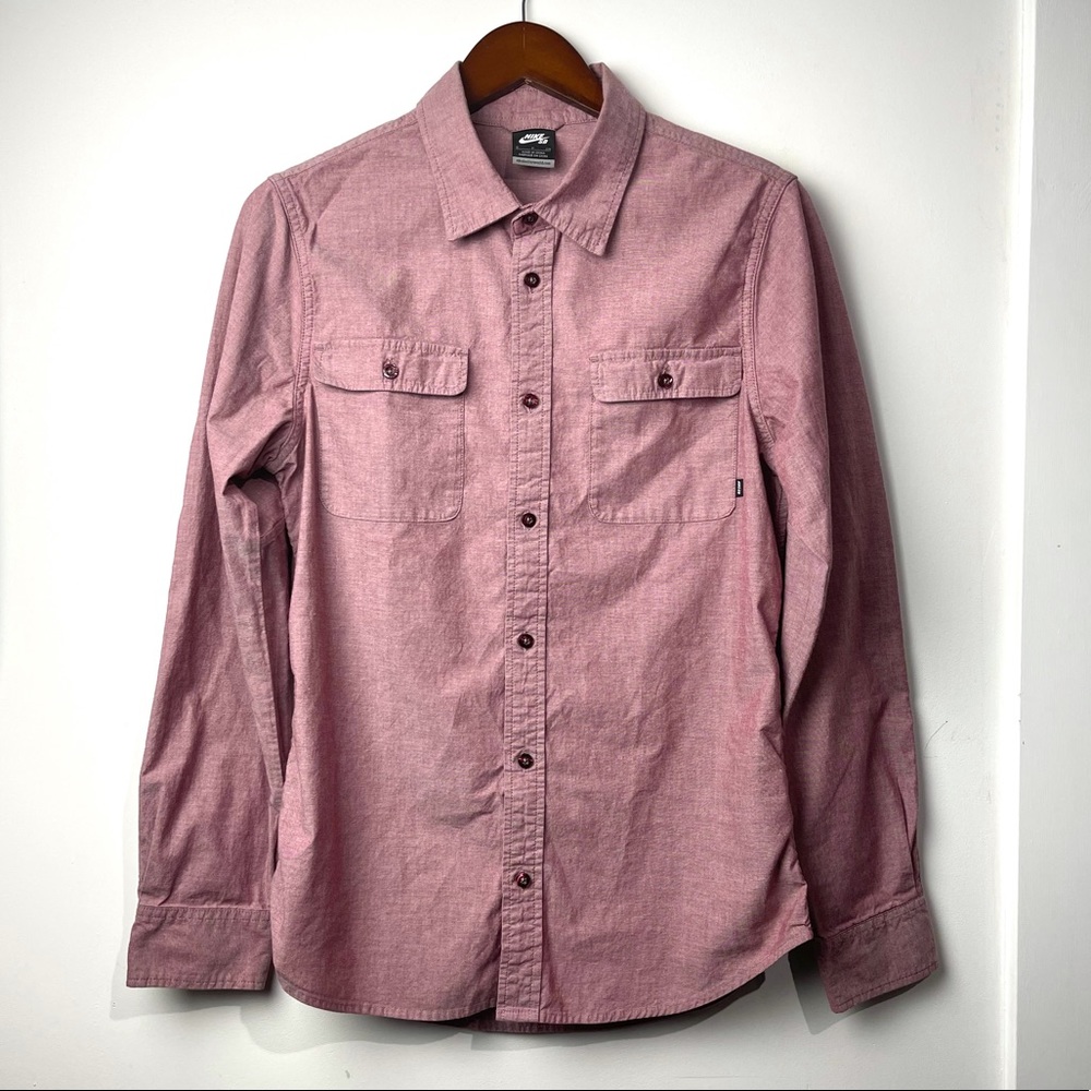 Nike SB long sleeve button up